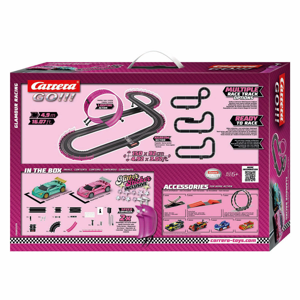 Carrera go!!! racebaan - glamour racing