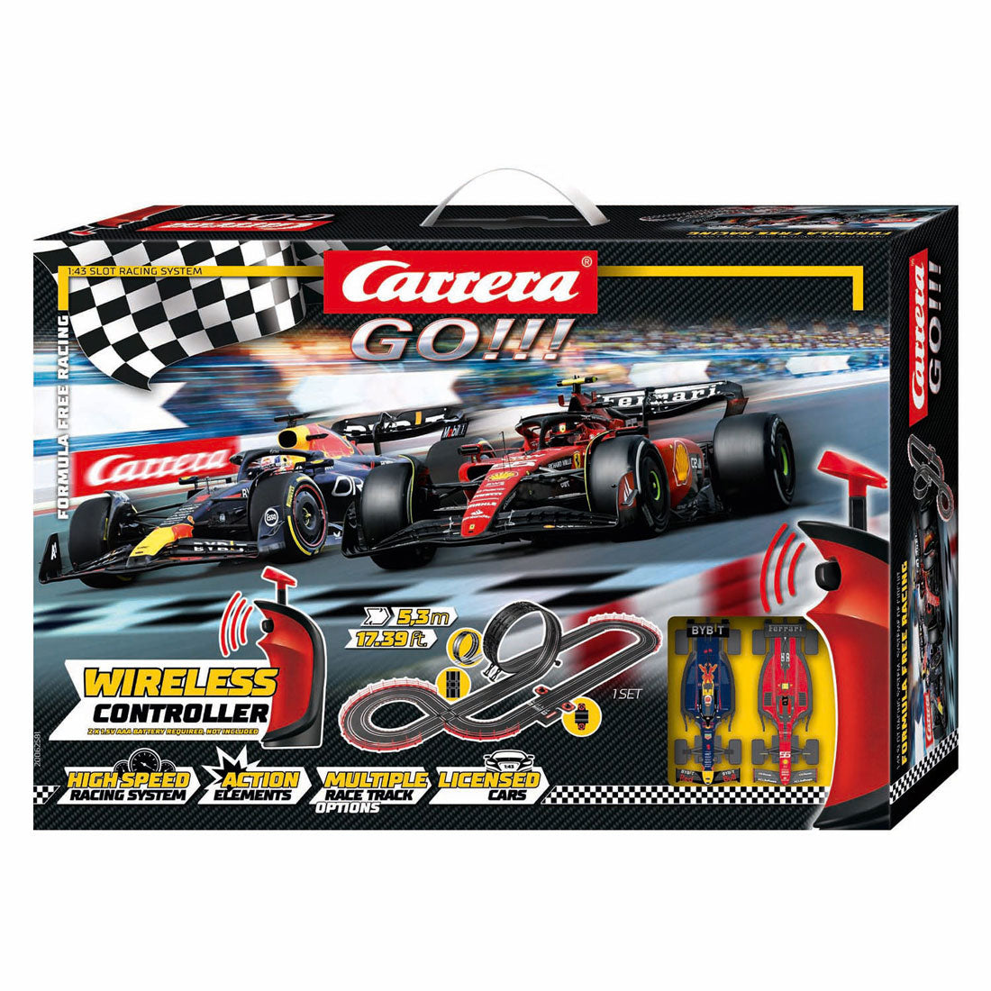Carrera GO!!! Gratis Racing Draadloos