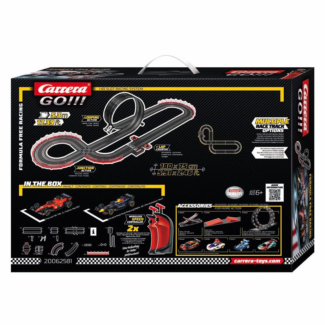 Carrera GO!!! Gratis Racing Draadloos