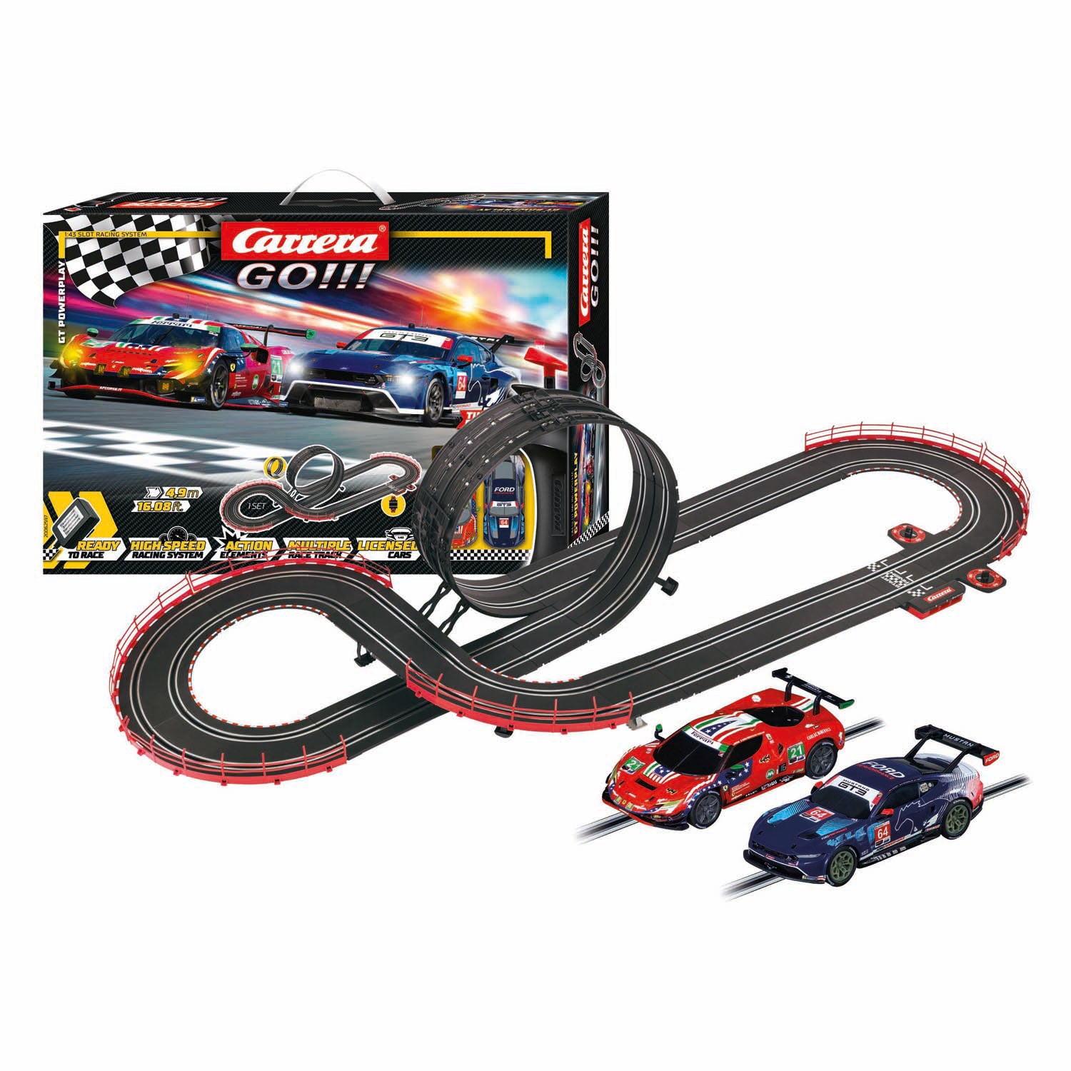 Carrera go!!! racebaan - gt powerplay