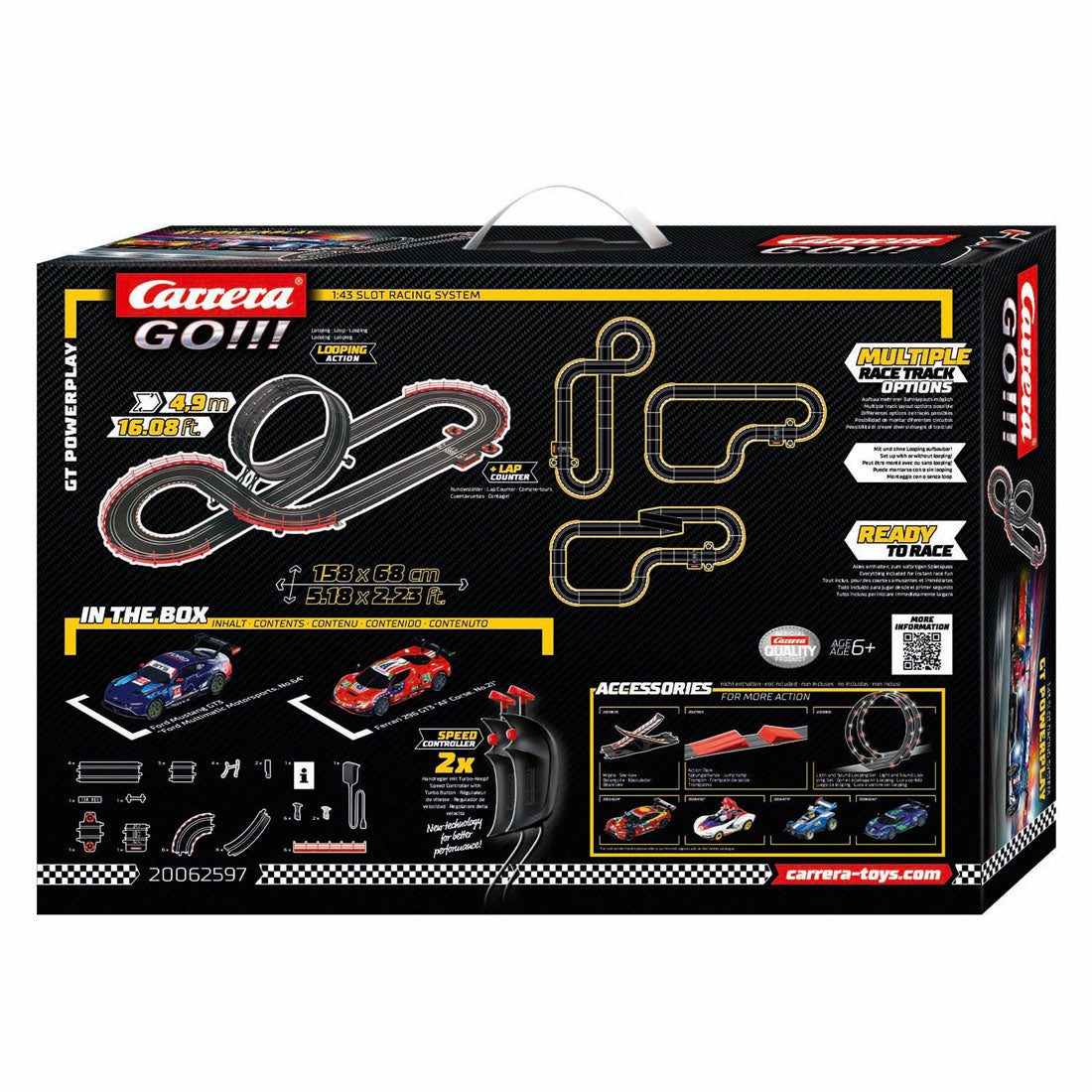 Carrera go!!! racebaan - gt powerplay