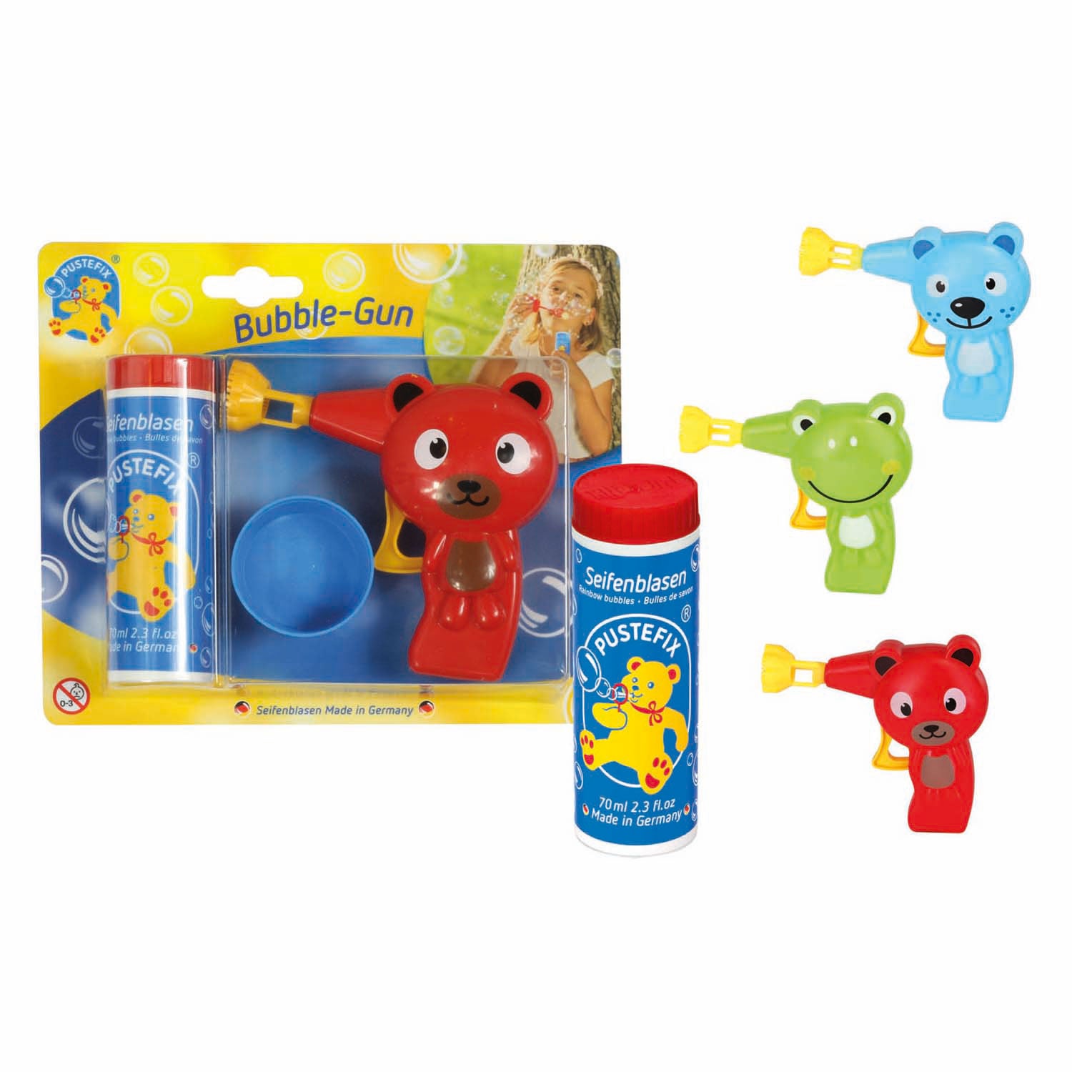 Pustefix bubble gun set - 70ml