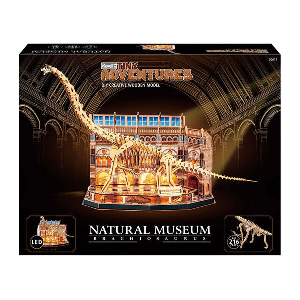 Revell tiny adventures natural museum brachiosaurus - 216dlg.