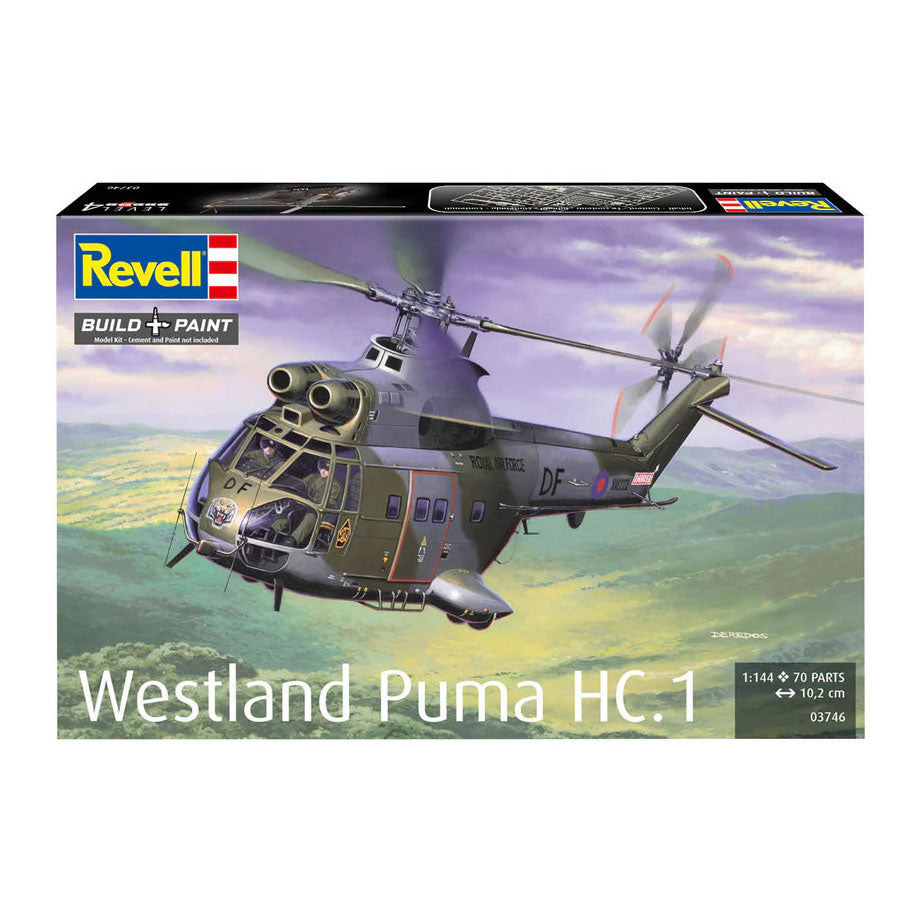 Revell modelbouwpakket westland puma hc.1 1:144 - 70dlg.