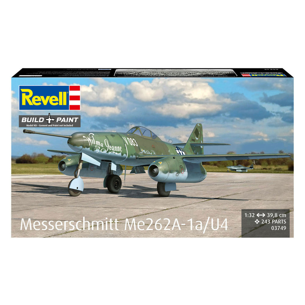Revell modelbouwpakket messerschmitt me262a-1a u6 1:32 - 243dlg.