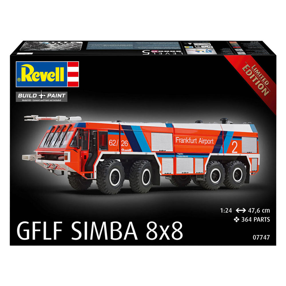 Revell modelbouwpakket gflf simba 8x8 1:24 - 364dlg.