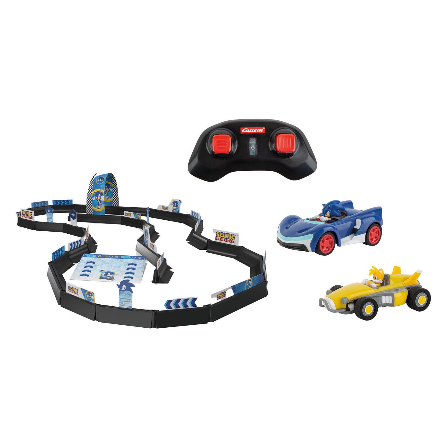 Radiografisch bestuurbare sonische raceset 1:43