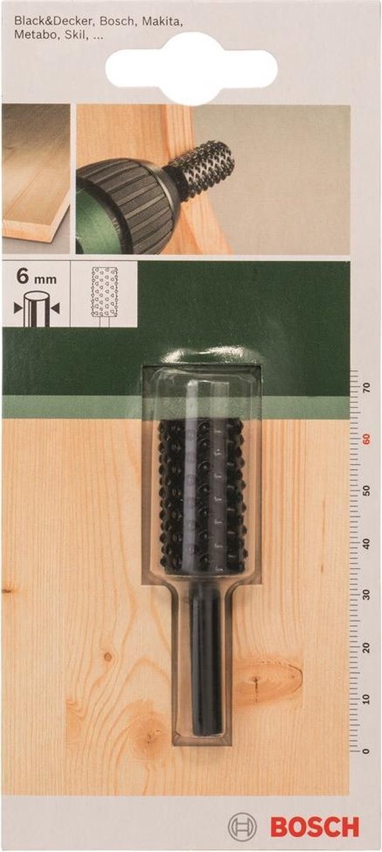 Bosch - houtrasp, cilindrisch 15,0 x 30 x 60 mm