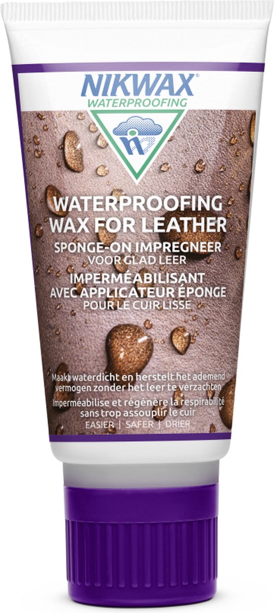 Nikwax waterproofing wax for leather 100ml