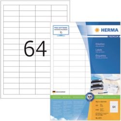 Etiketten herma