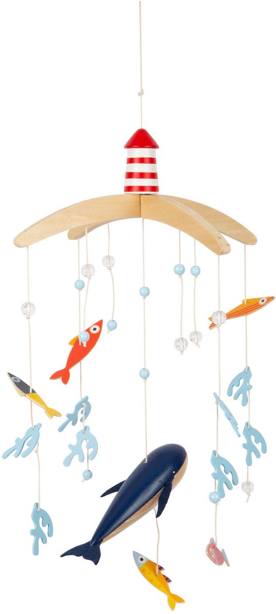 Small foot - wooden baby mobile large ocean