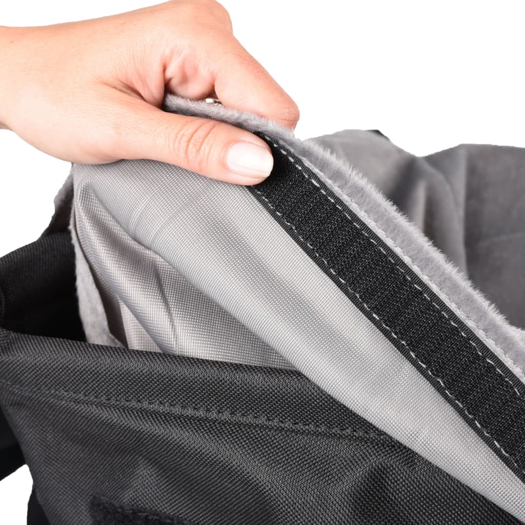 FLAMINGO FLAMINGO Huisdierenautostoel Ula 41x36x25 cm grijs