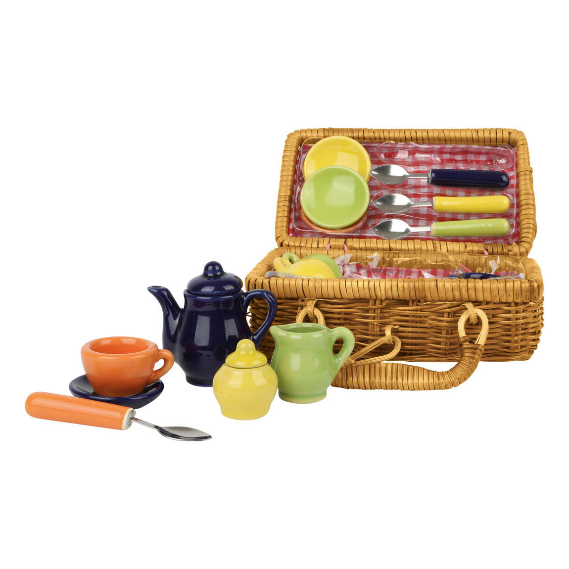 Small Foot - Picknickmandje met Serviesgoed
