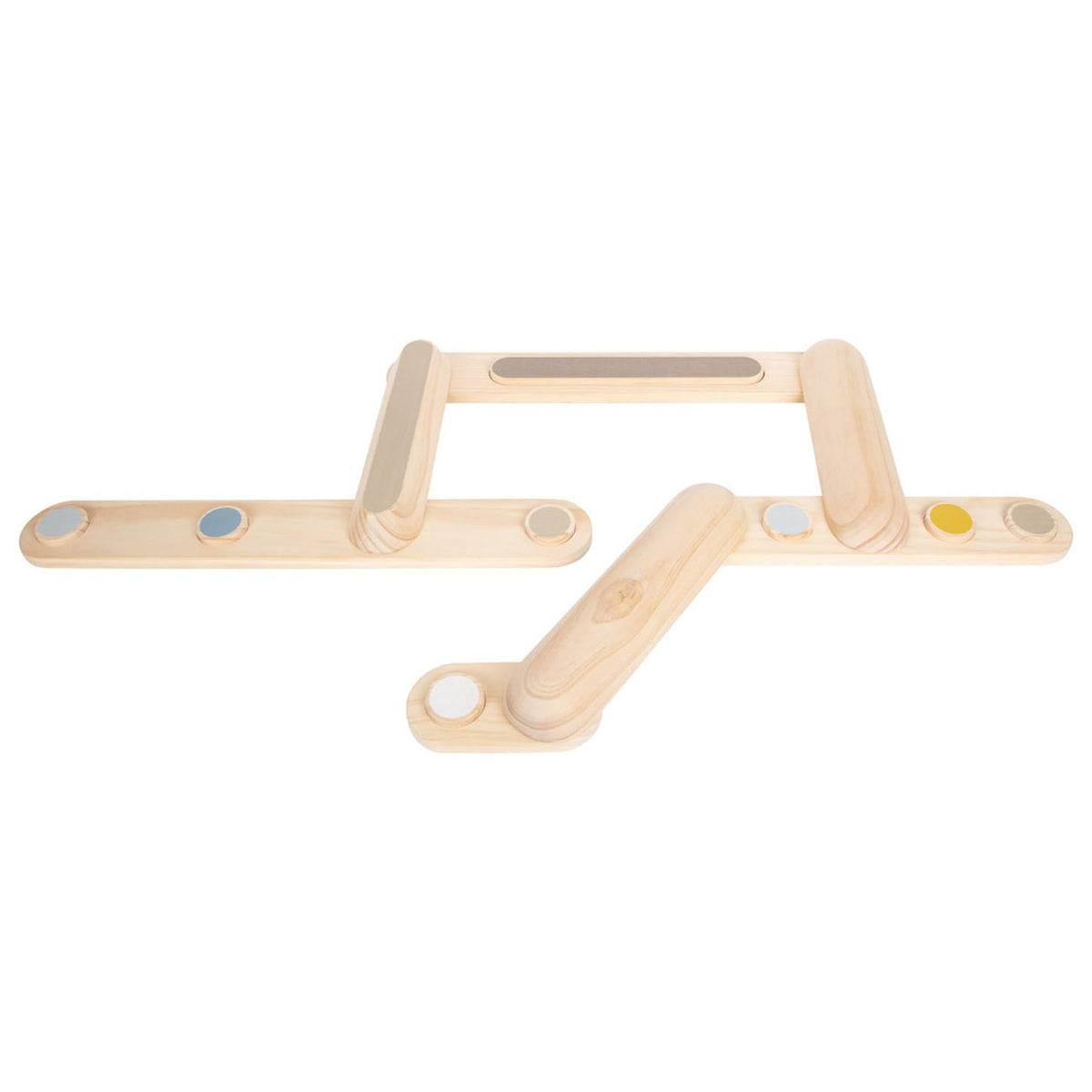 Small foot - Wooden balance beam adventure, 7 pcs.