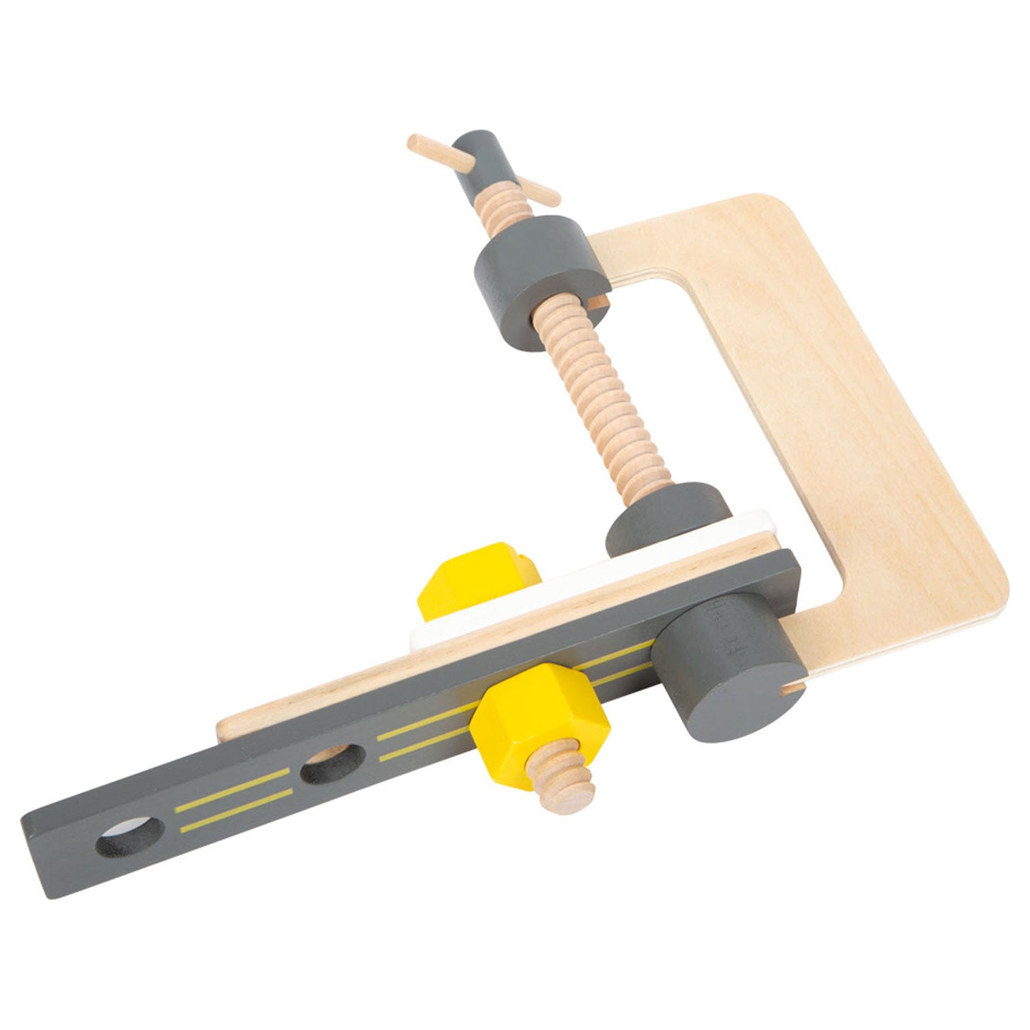 Kleine voet - houten gereedschapskist 2in1, 28dlg.