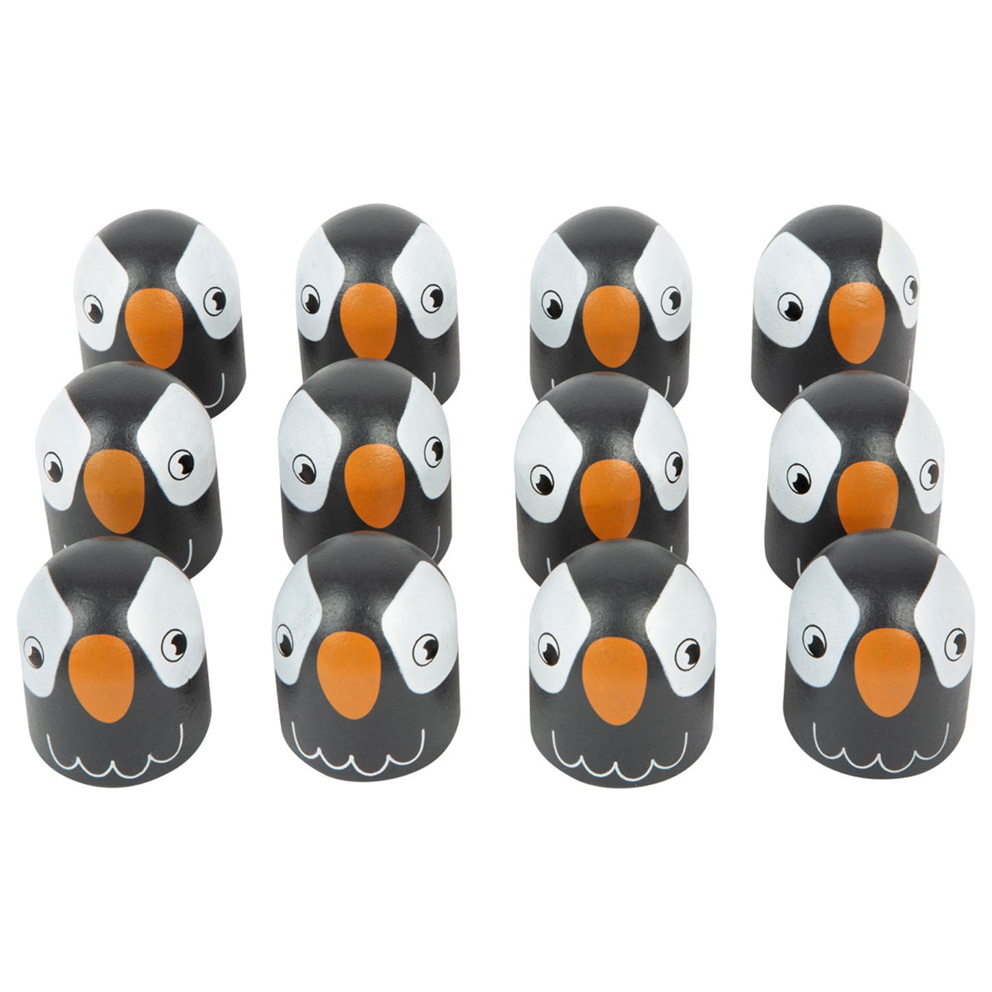 Kleine voet - houten memospel pinguin, 26dlg.