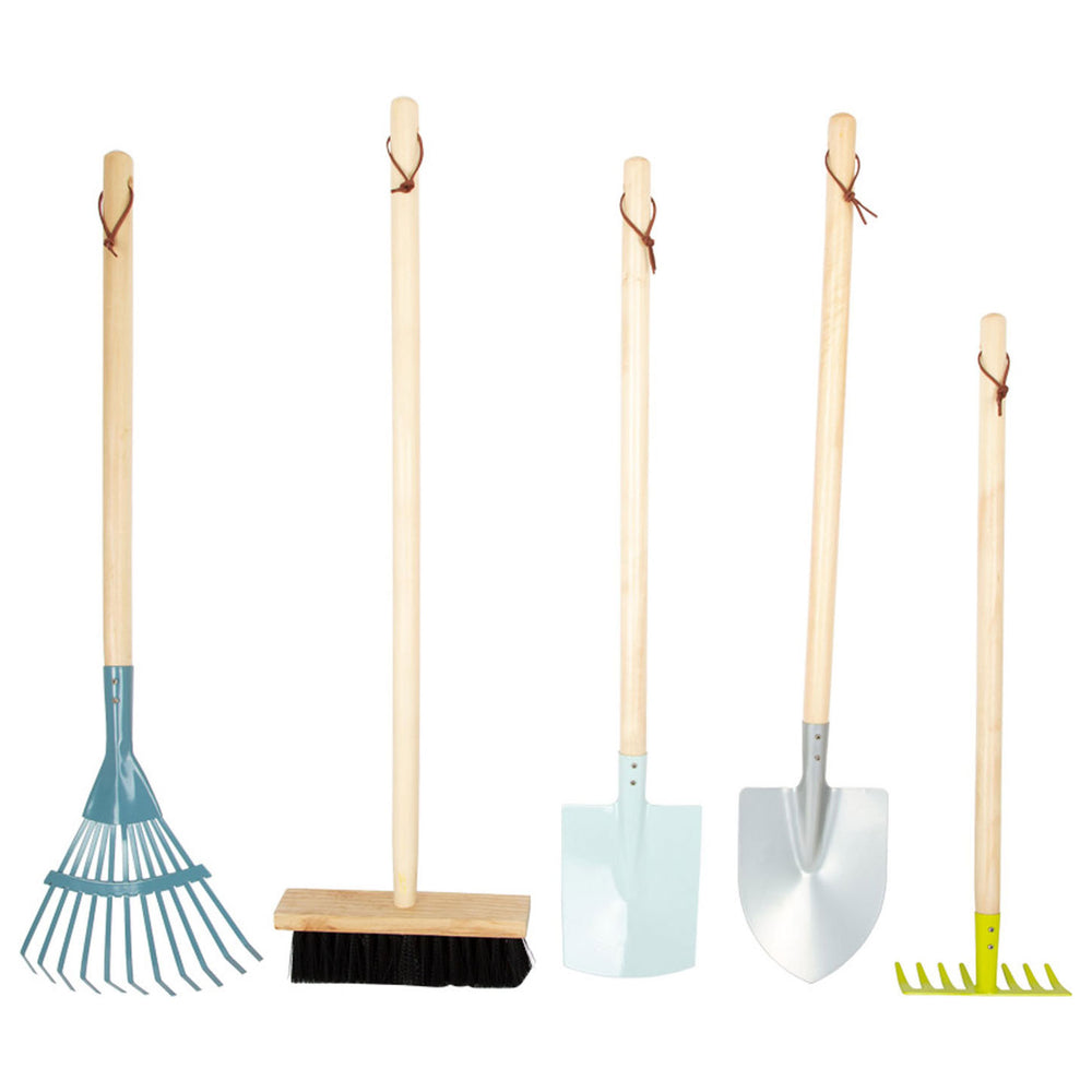 Small foot - wooden children's garden tools, 8 pcs.
