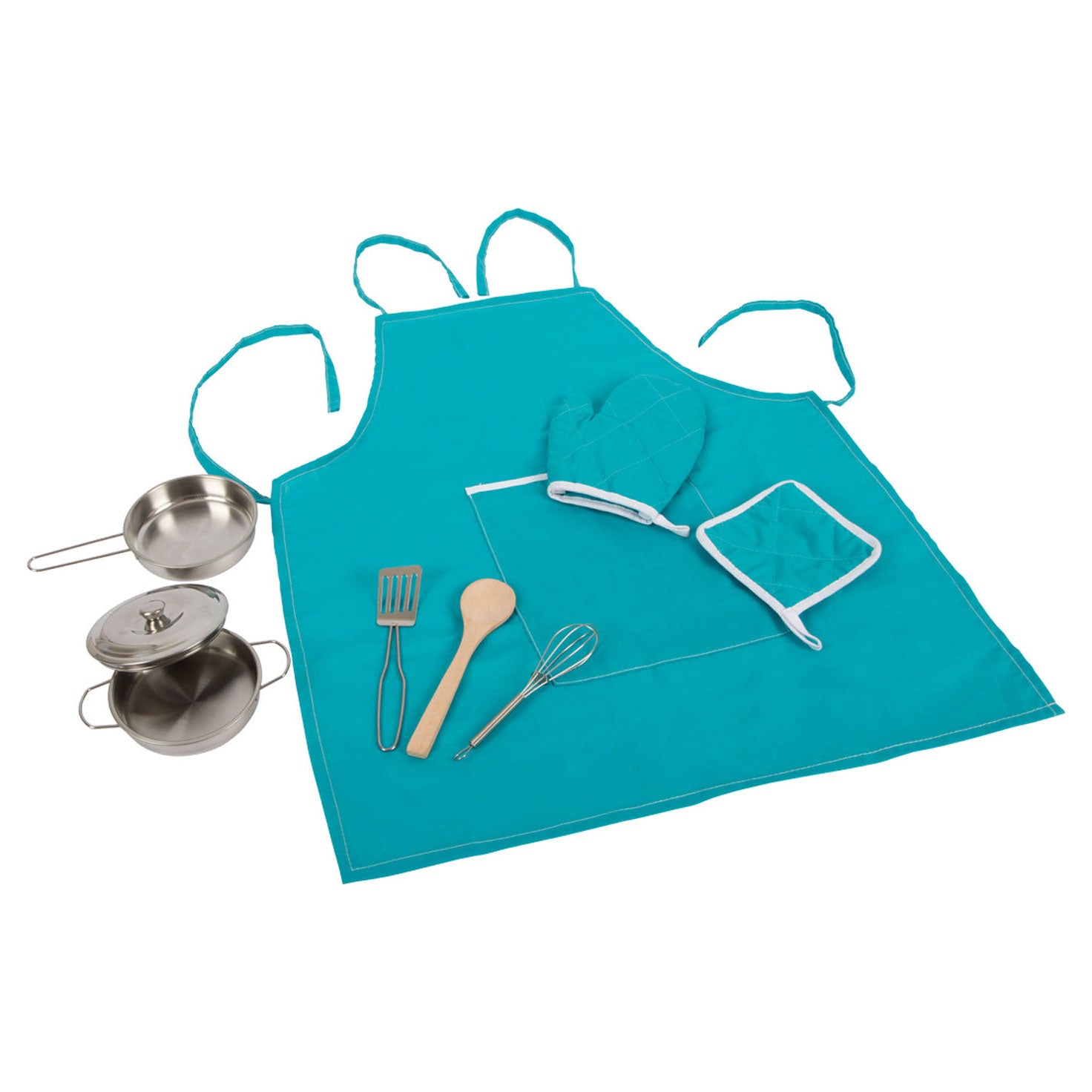 Small foot - speel kookset met schort, 9dlg.