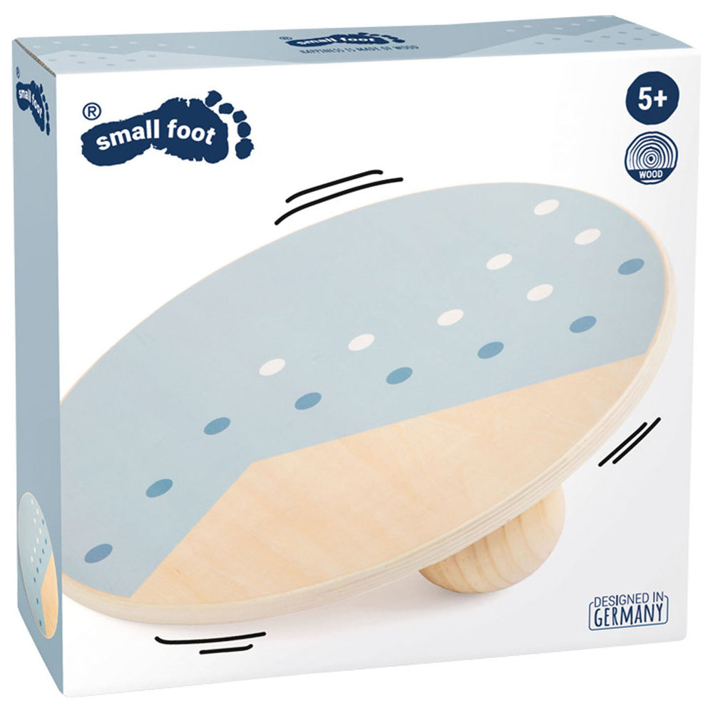 Small foot - wooden balance board blue
