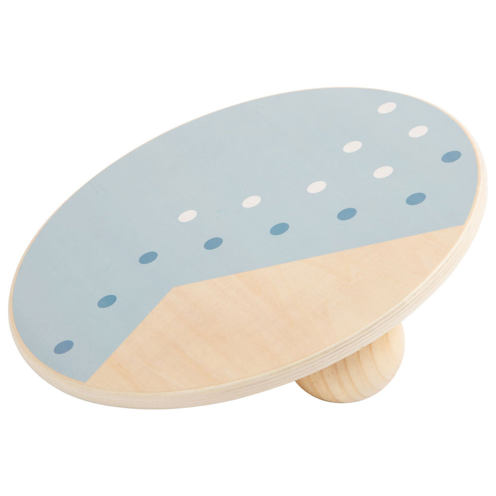 Small foot - wooden balance board blue