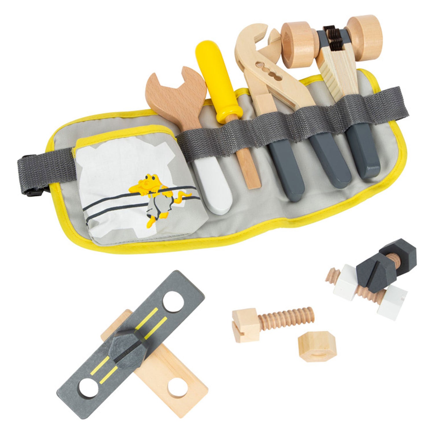 Small Foot - Tool belt with wooden tools Miniwob