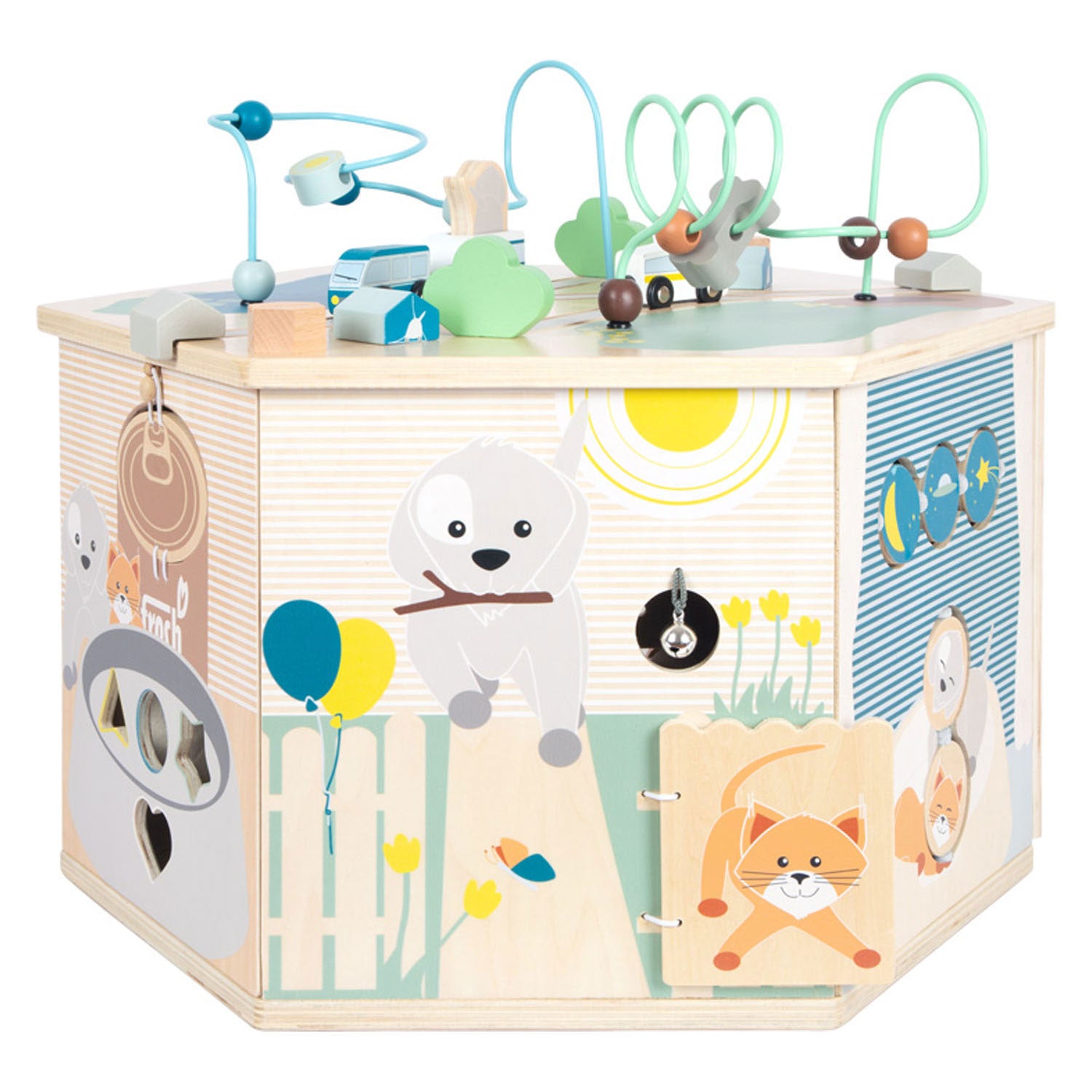 Small Foot - XXL Activiteitenkubus Dieren