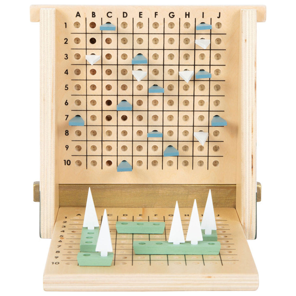Small foot - Wooden strategy game battleships
