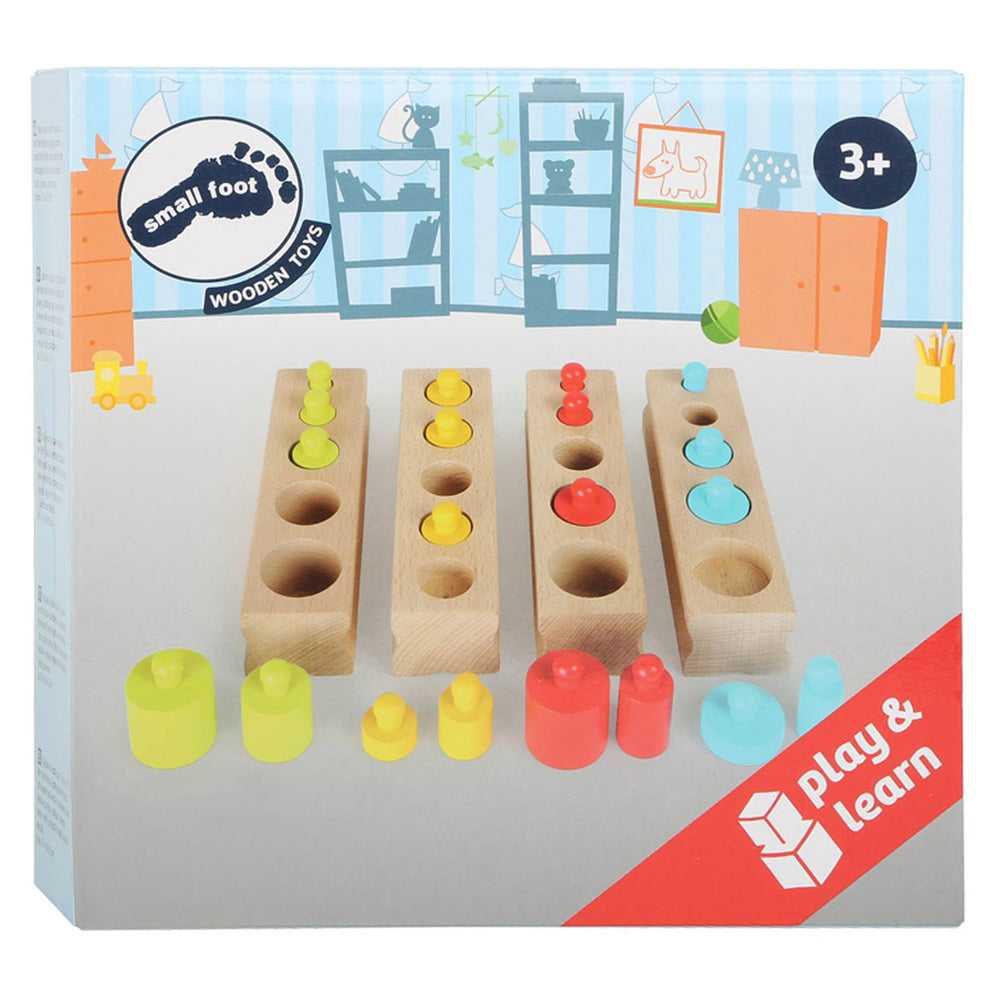 Small foot - wooden puzzle size sorting
