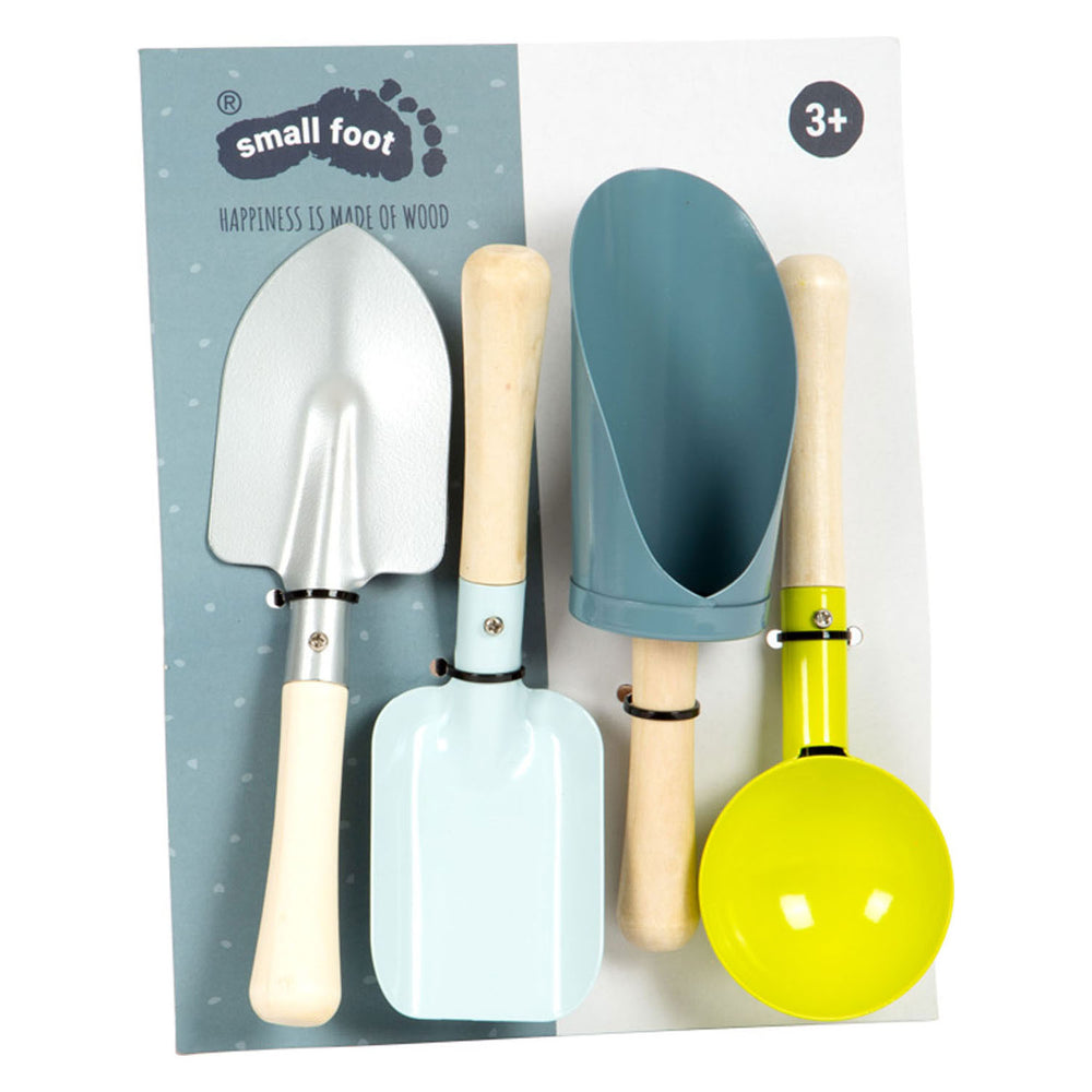 Small foot - metal spades, 4 pcs.