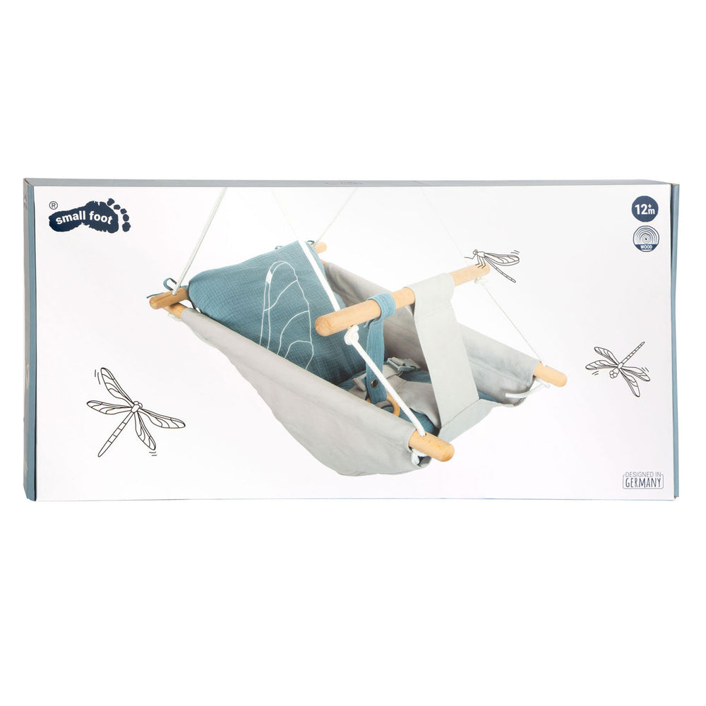 Small foot - wooden baby swing seashore