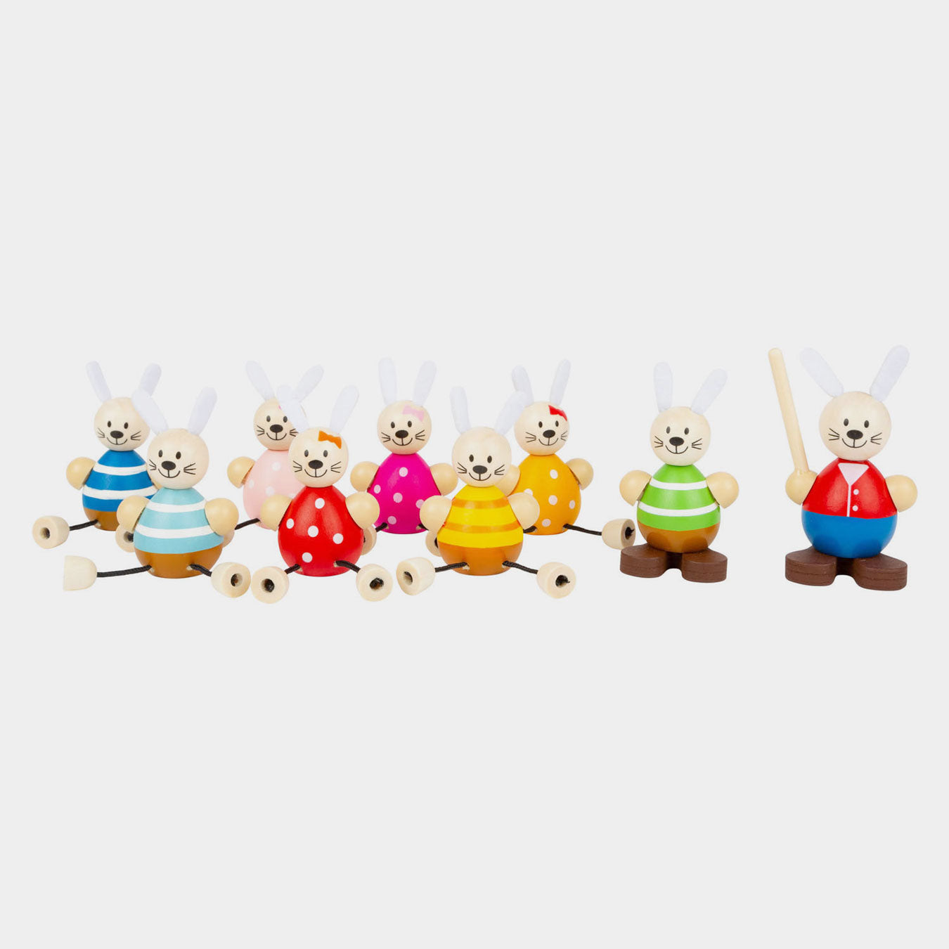 Small Foot Houten Poppenhuis Konijnenschool Klas Speelset
