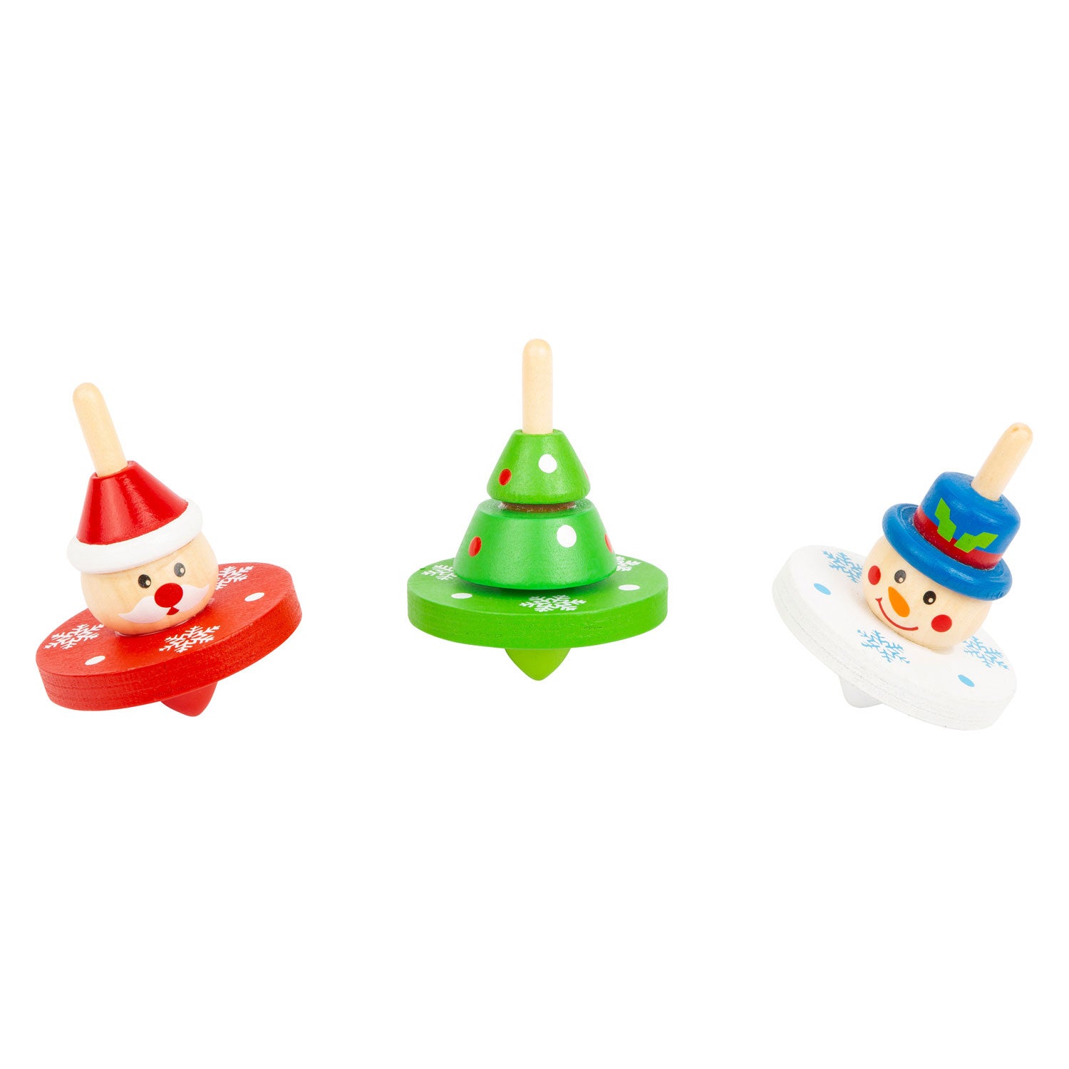 Small foot - houten tol kerst