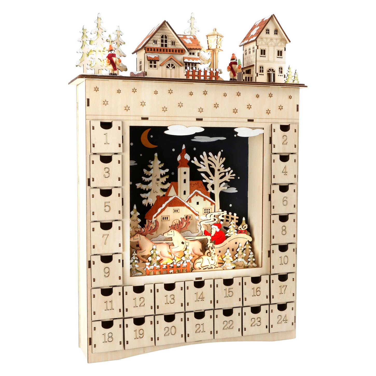Small Foot - Houten Adventskalender Winterdroom