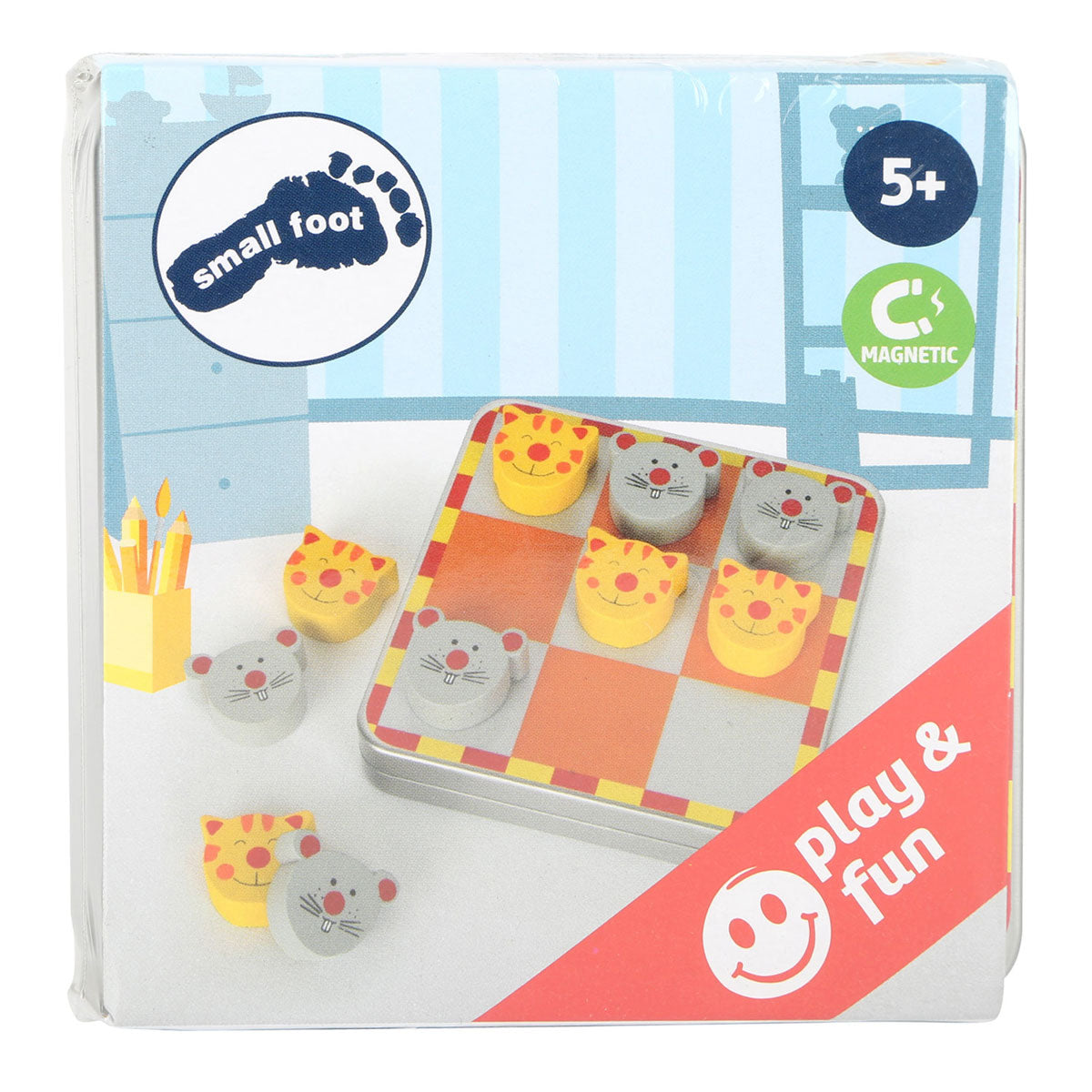 Small foot - butter cheese and eggs cat and mouse game