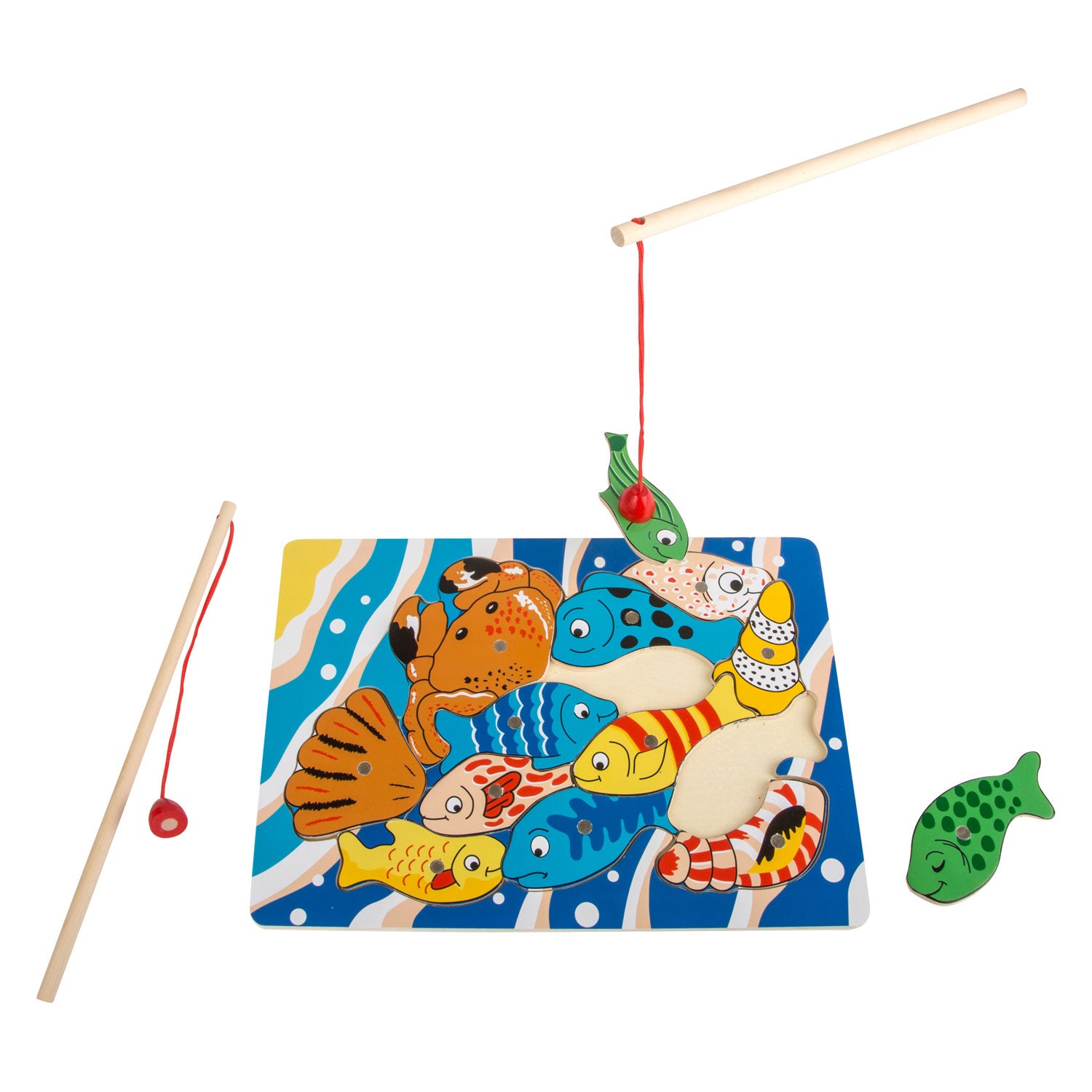 Small Foot Houten Vishengelspelpuzzel