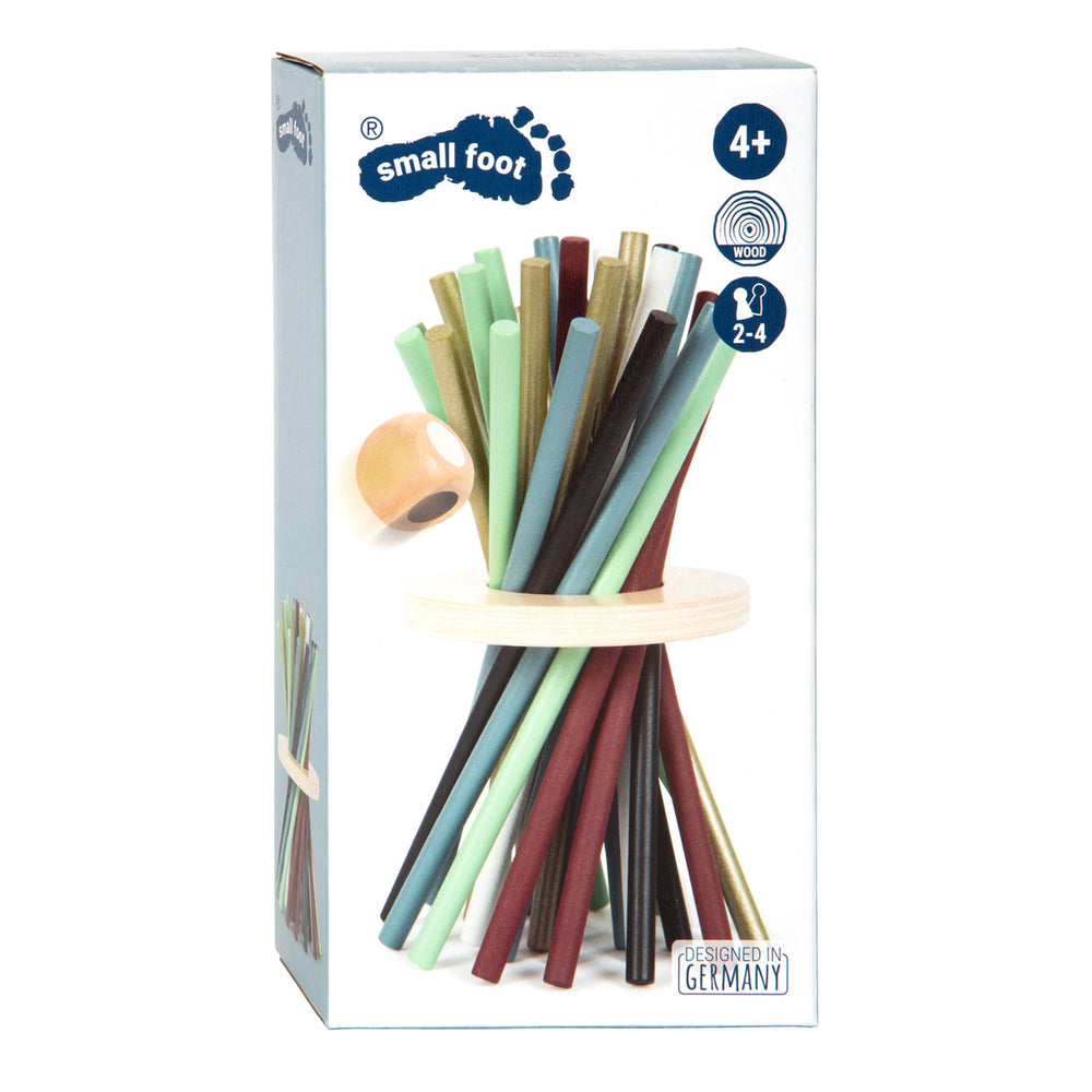 Small foot - Wooden Mikado Vertical Game Golden Edition