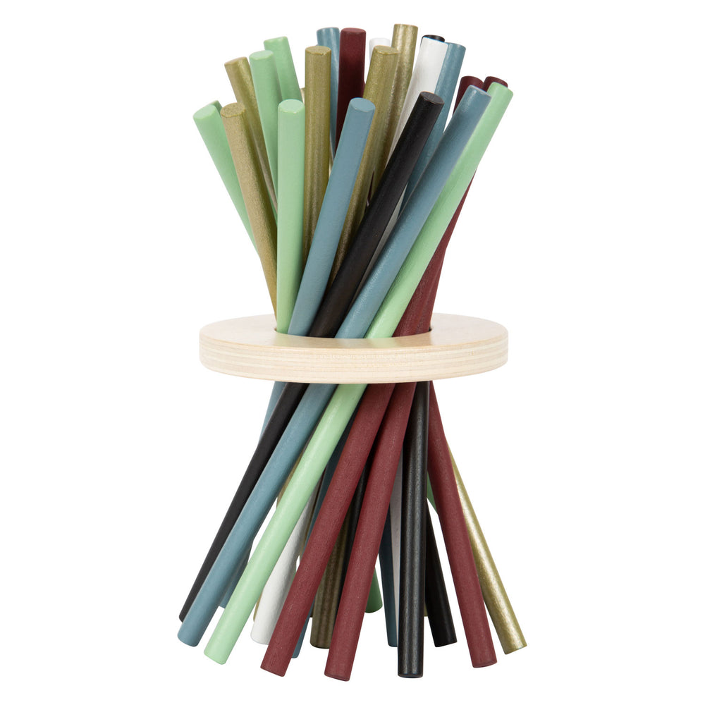 Small foot - Wooden Mikado Vertical Game Golden Edition