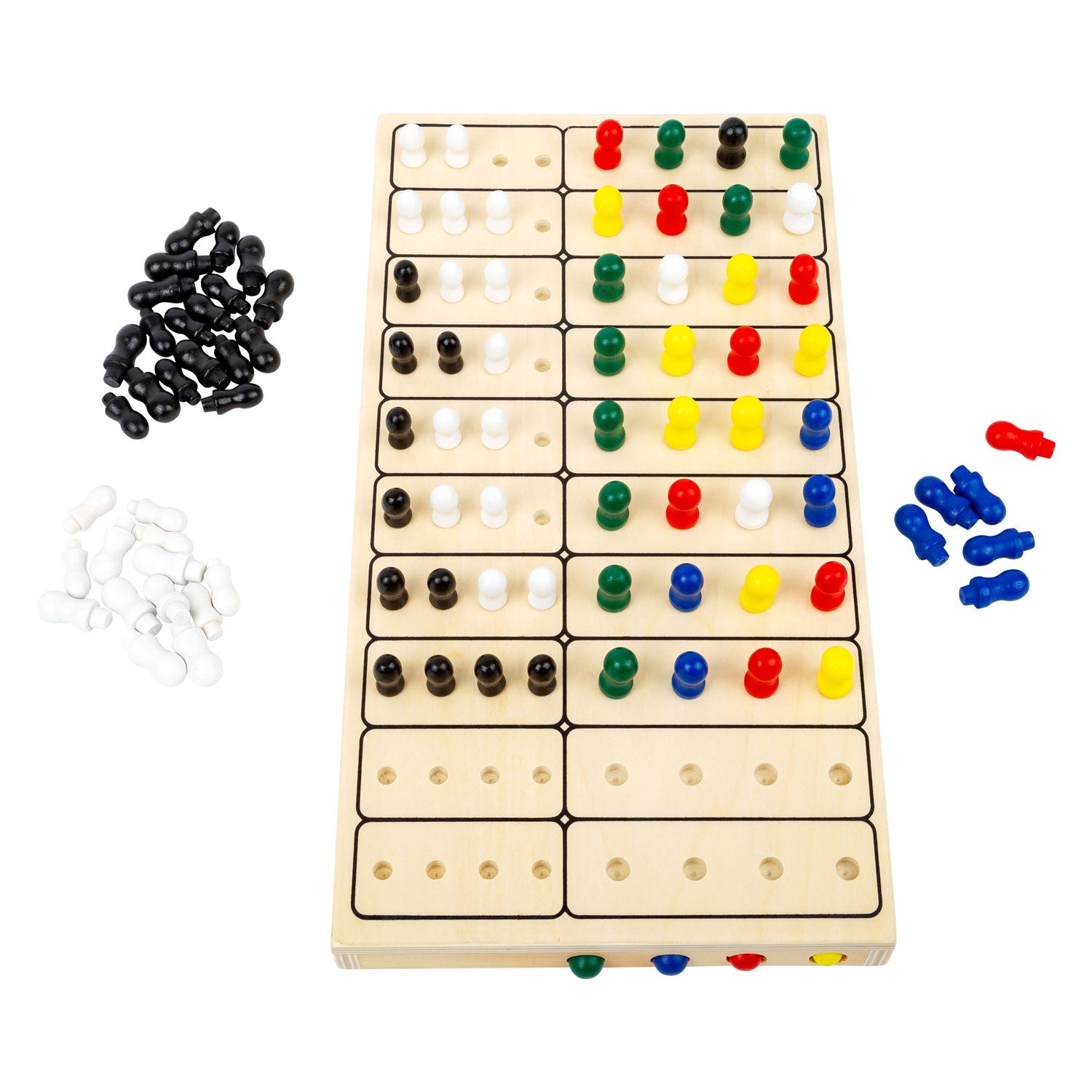 Small foot - secret code wooden board game
