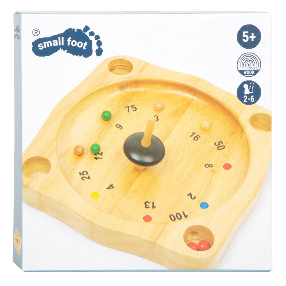 Small Foot Farmer's Roulette Wooden Game
