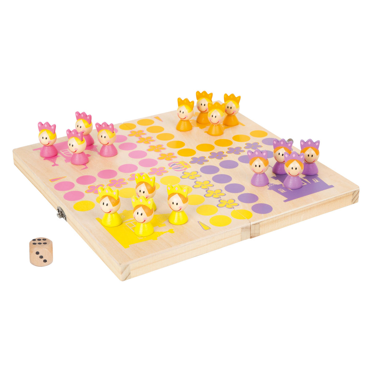 Small Foot - Princess Wooden Ludo Game