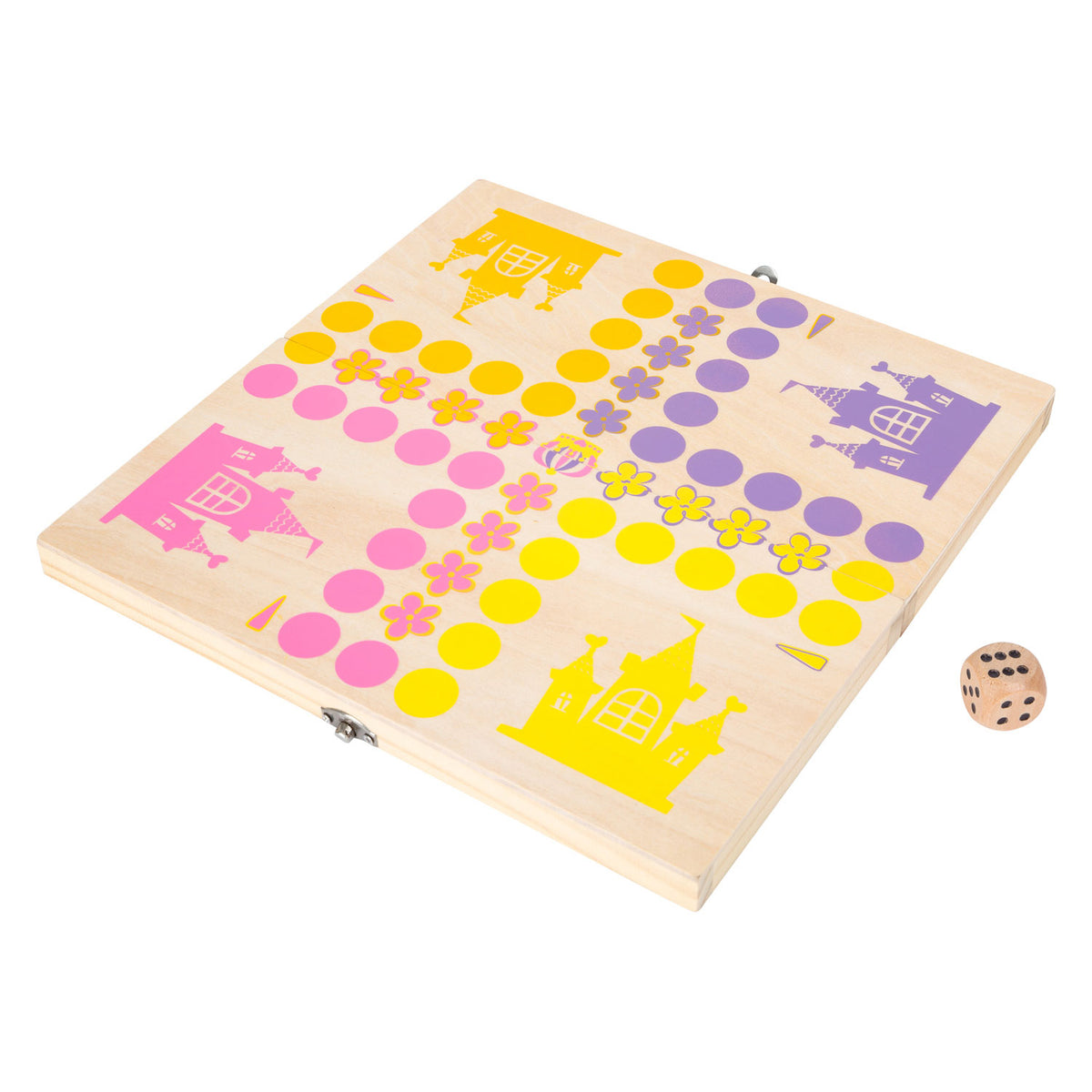Small Foot - Princess Wooden Ludo Game