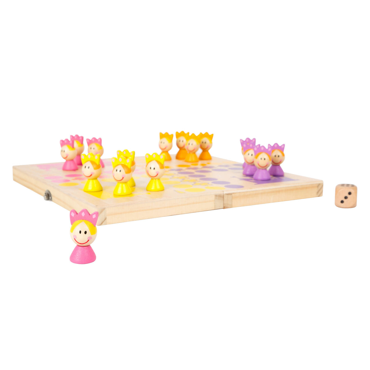 Small Foot - Princess Wooden Ludo Game