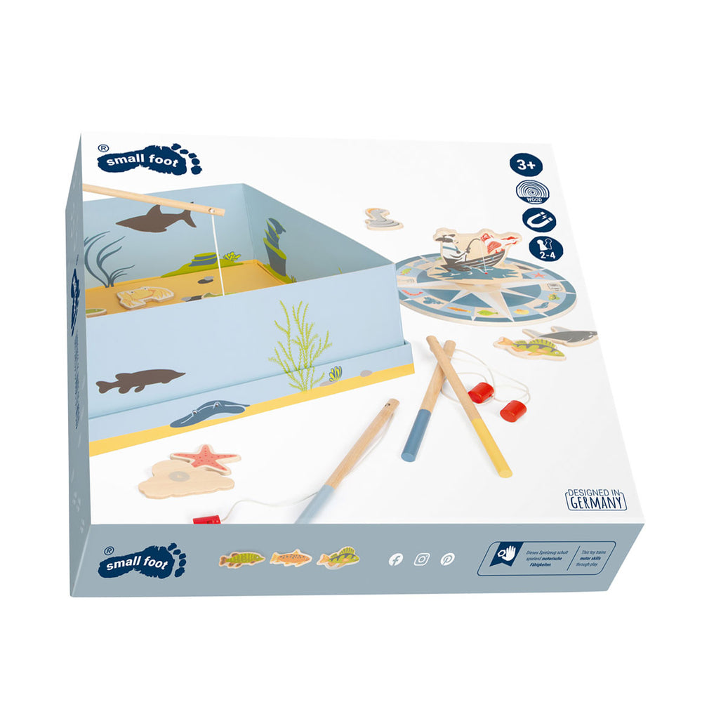 Small foot - wooden fishing game - 4 players