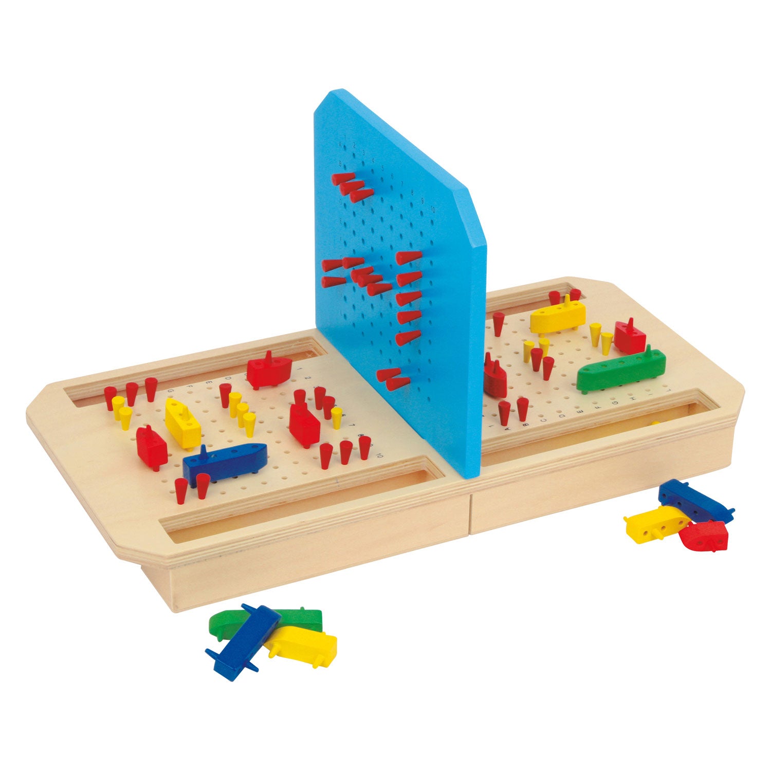 Small foot - houten denkspel slagschip