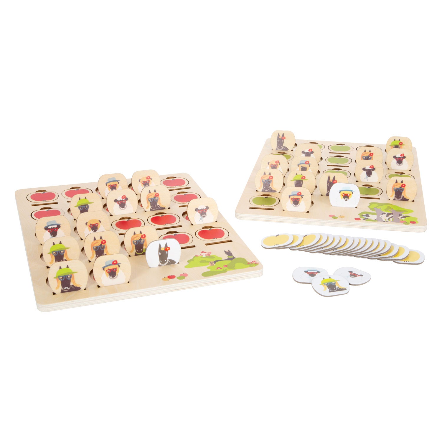 Small Foot - Wooden Guess Who? Board Game