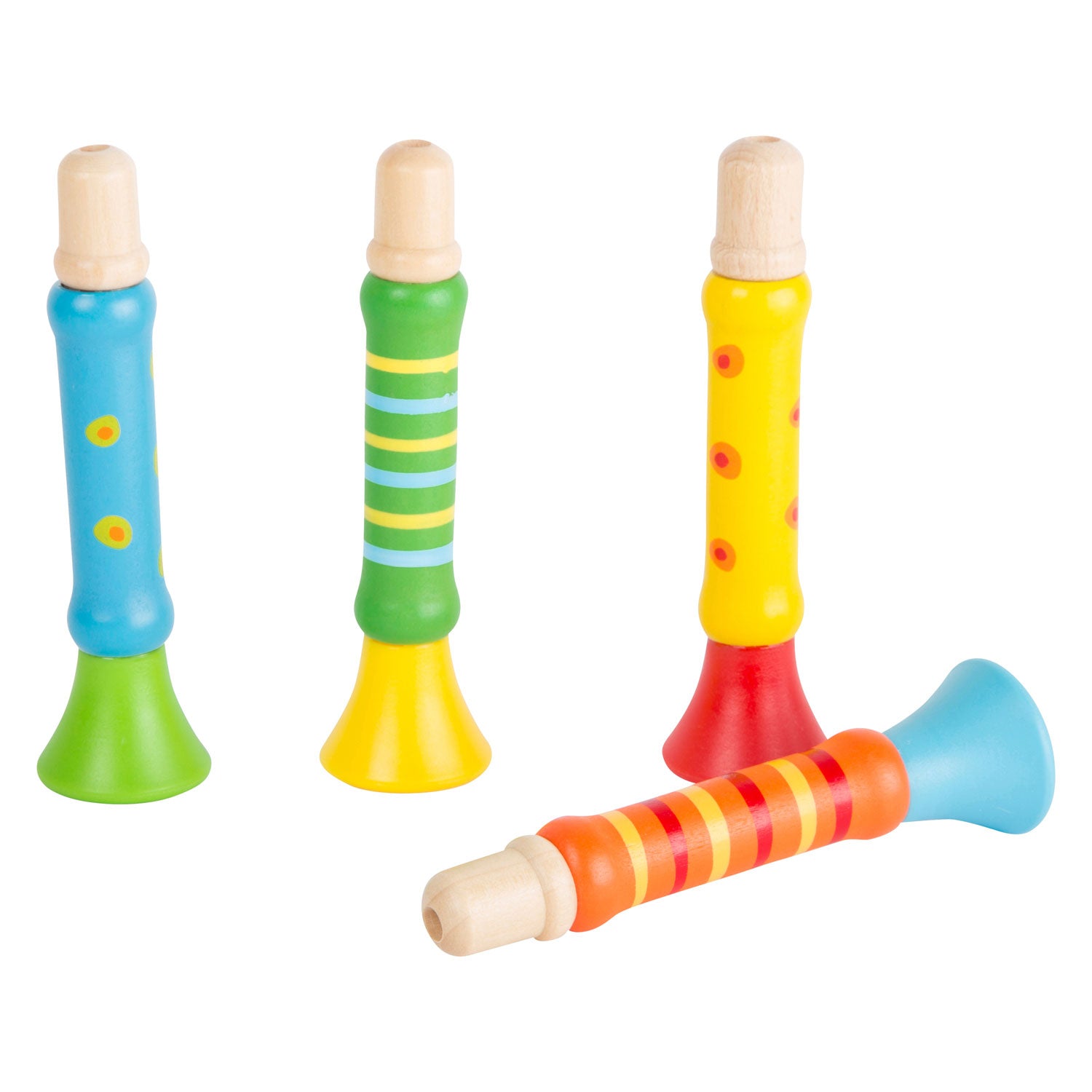Kleine voet - houten fluittrompet