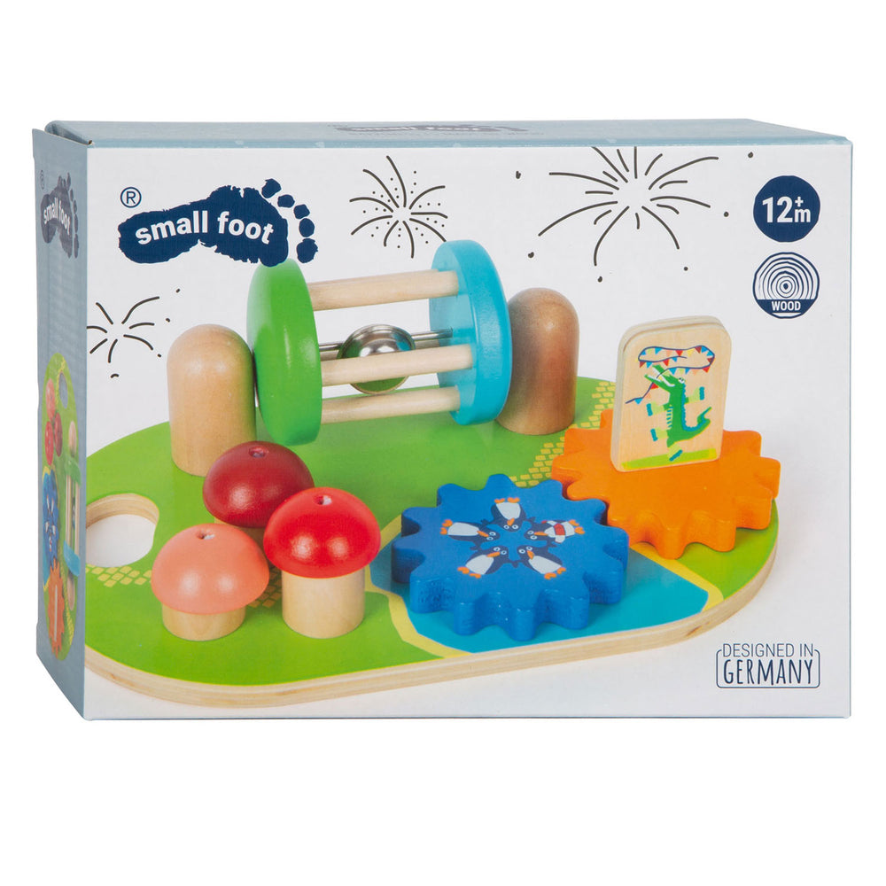 Small foot - wooden theme park activity board