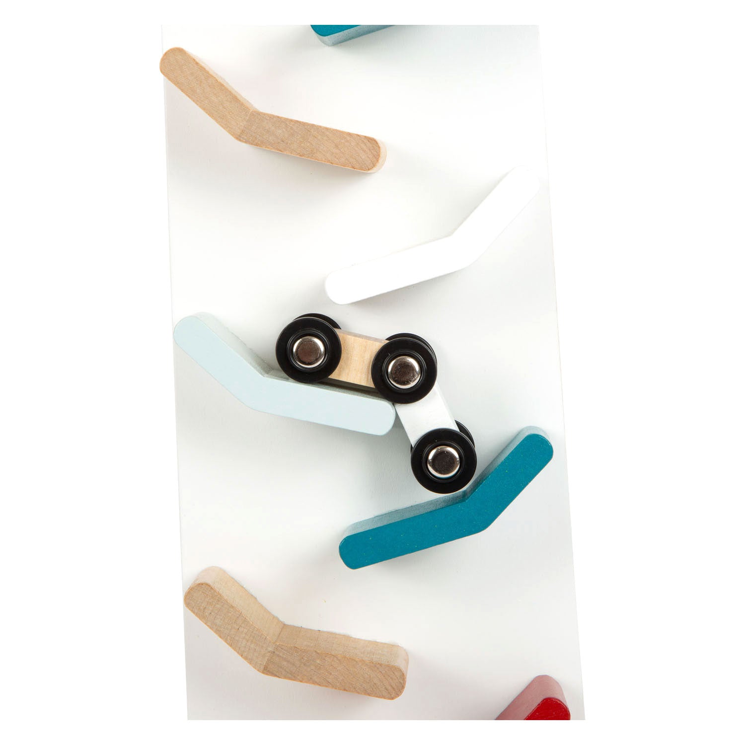 Small foot - houten autobaan toren met auto's, 3dlg.