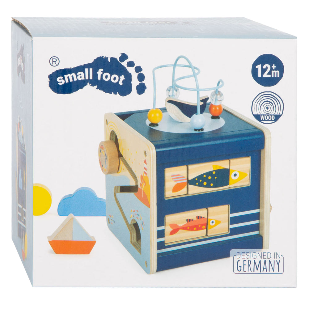 Small foot - Wooden ocean activity cube
