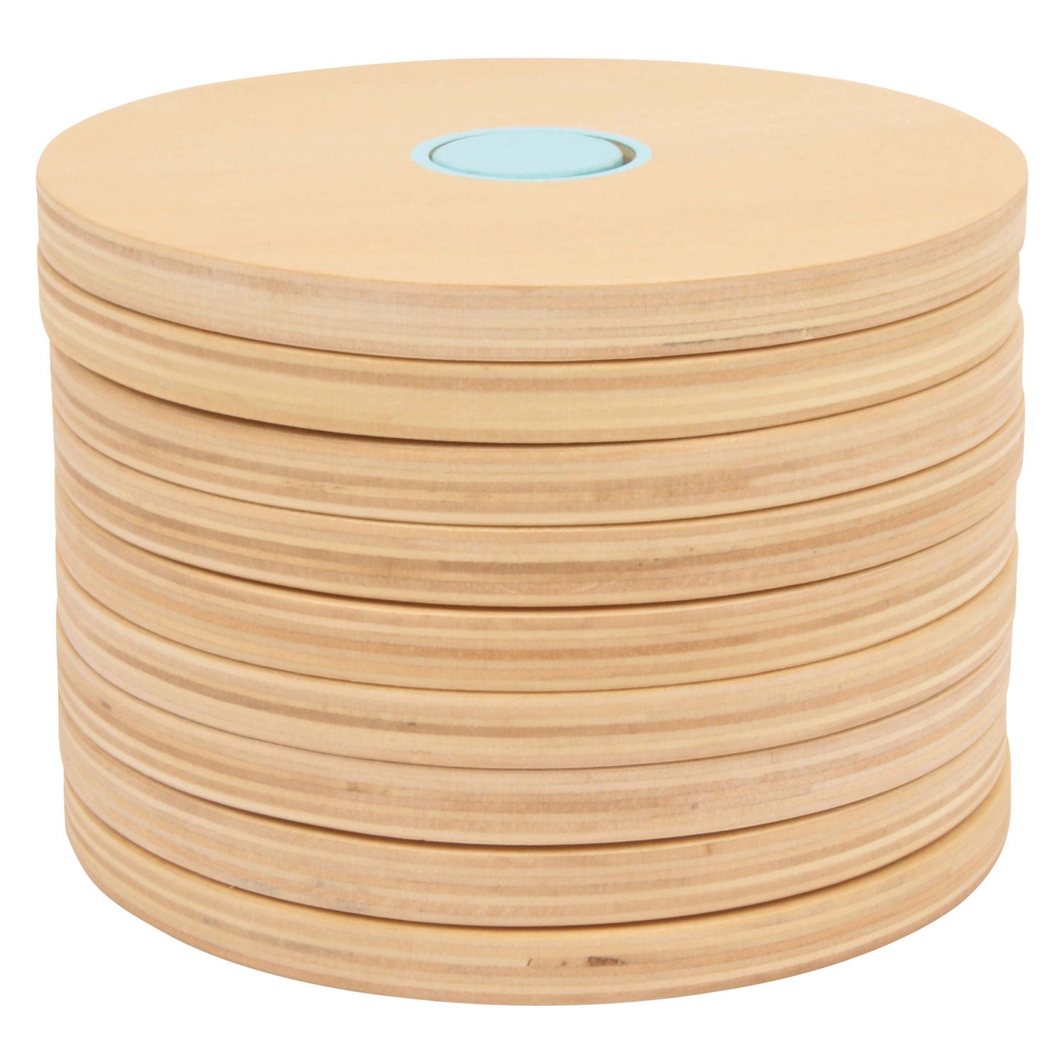 Small foot - Wooden stacking game Logisteck educational, 9 pcs.